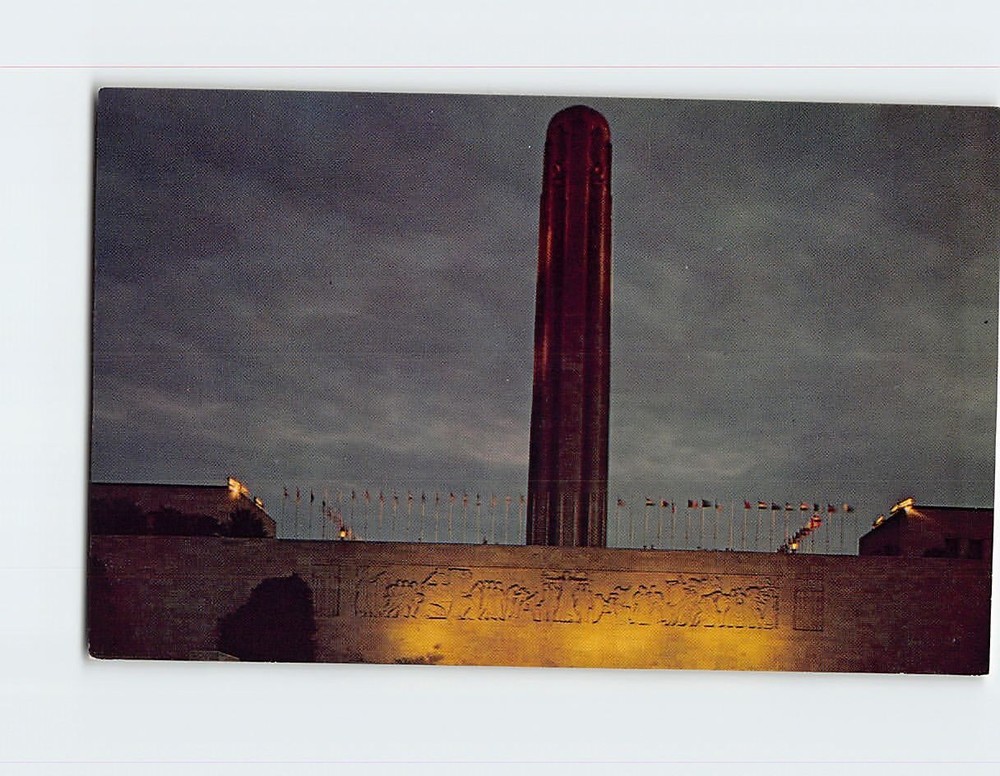 Postcard The magnificent Liberty Memorial Kansas City Missouri USA