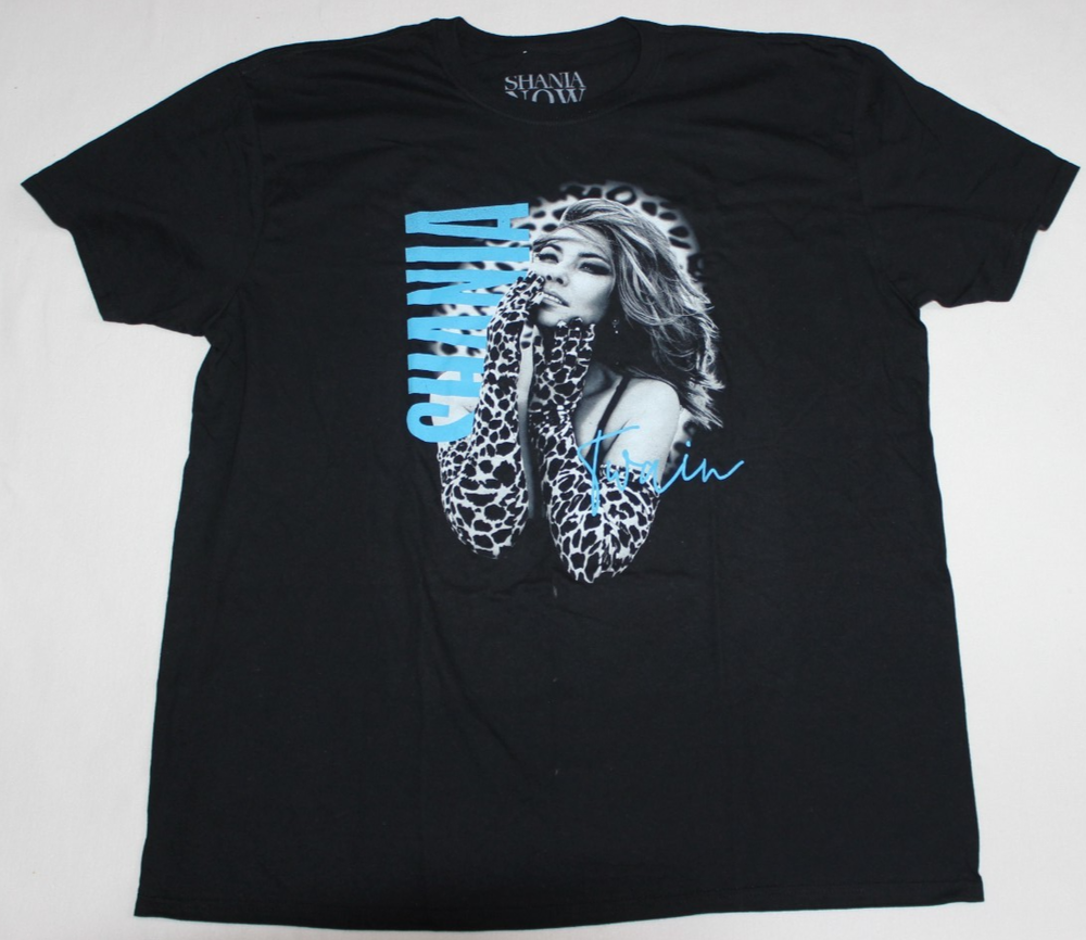 Shania Twain Men's T-Shirt Size XXL Black Shania Now Tour 2018 Merchandise