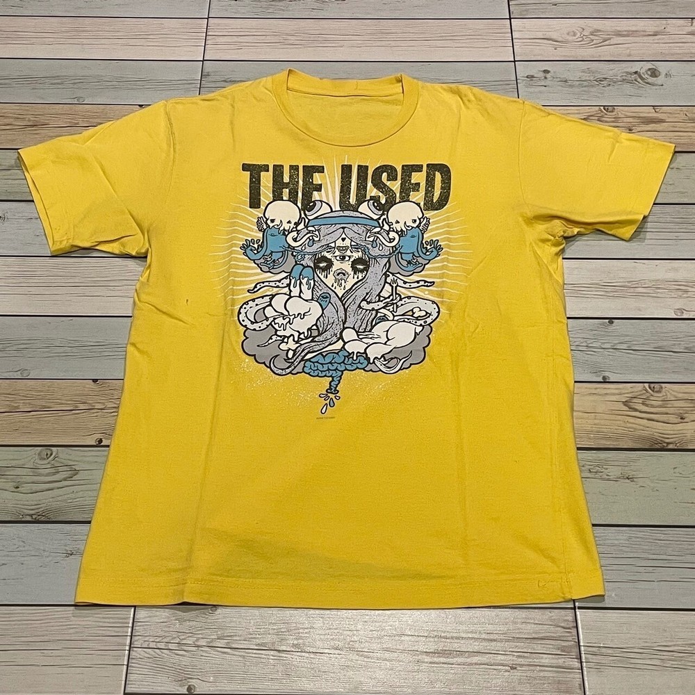 Rare 2009 The Used Emo Band Tour T Shirt Unisex All Size MA150 FREE SHIPPING