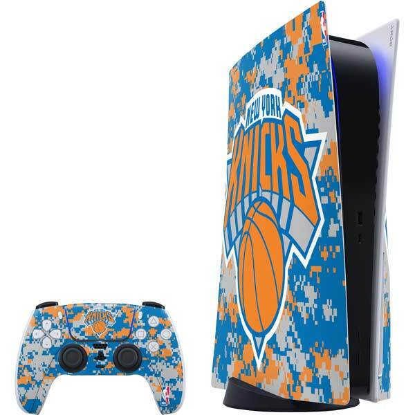 NBA New York Knicks PS5 Bundle Skin - New York Knicks Digi Camo