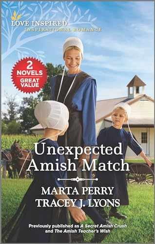 Unexpected Amish Match (Love - Paperback, by Perry Marta; Lyons - Very Good