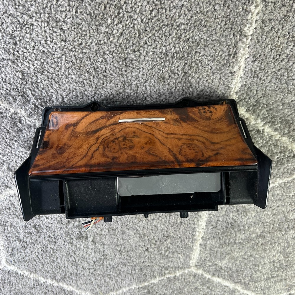 02-09 Jaguar XJ8 XJR Vanden Plas X350 X358 Center Console Ashtray Wood Unit OEM