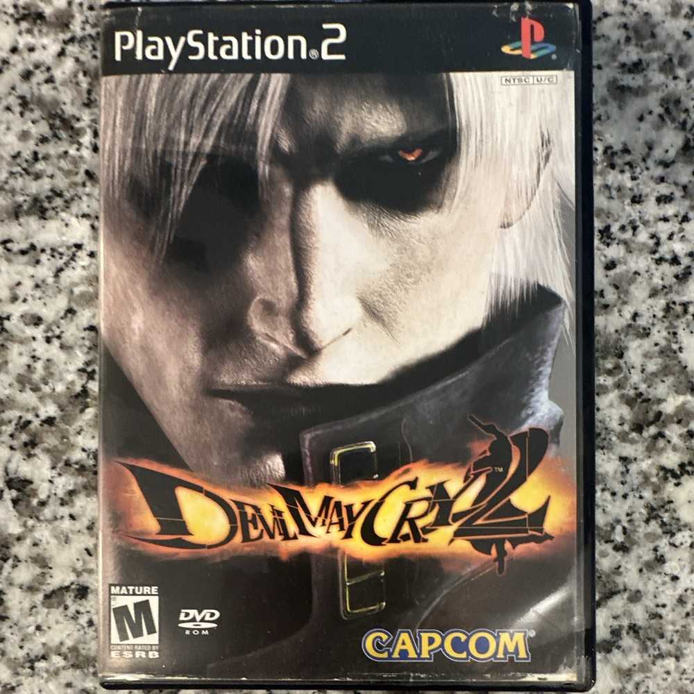 Devil May Cry 2 Sony PS2 2-Disc w/ Case Manual M NTSC - WORKING