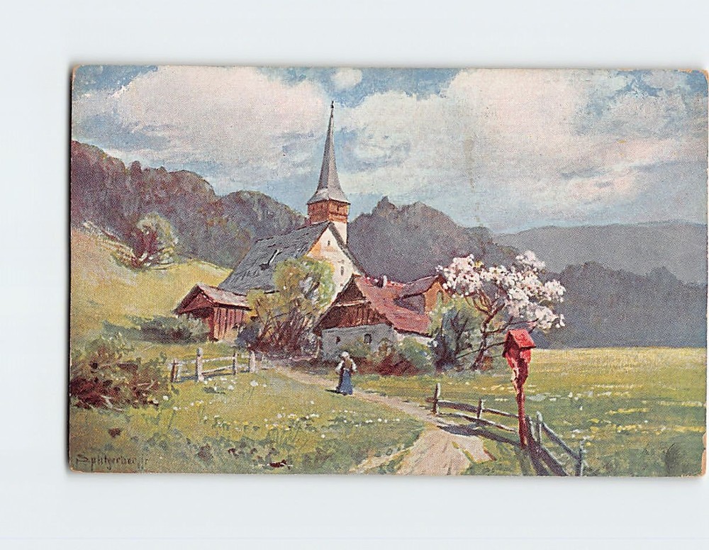 Postcard Nature/Landscape/Rural Scene Art Print