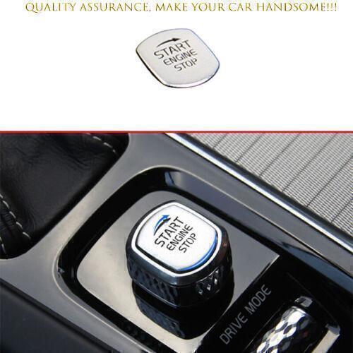 Volvo XC60 2018-2024 Silver Alloy Start Button Cover Trim Upgrade