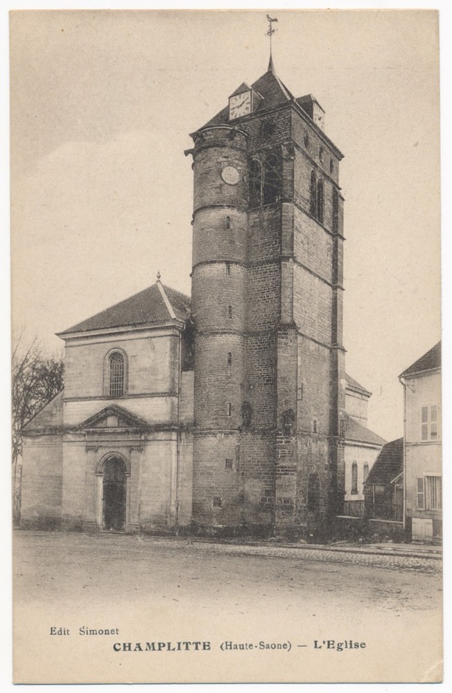 France - Champlitte, Haute-Saone - L'Eglise