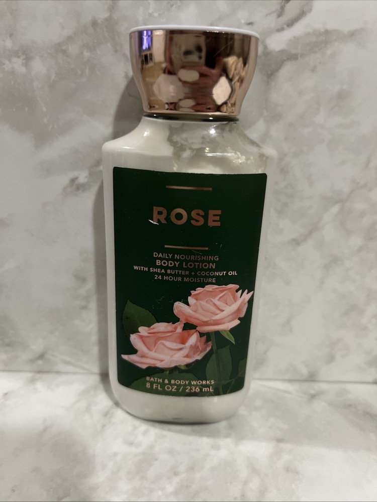 Bath & Body Works ROSE Shea & Vitamin E Body Lotion 8 fl oz Full Size