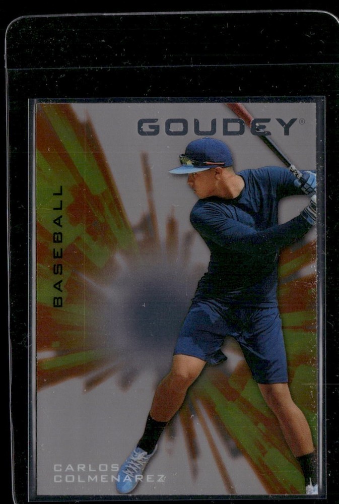 2021 Upper Deck Goodwin Champions Carlos Colmenarez #G46 Goudey Platinum