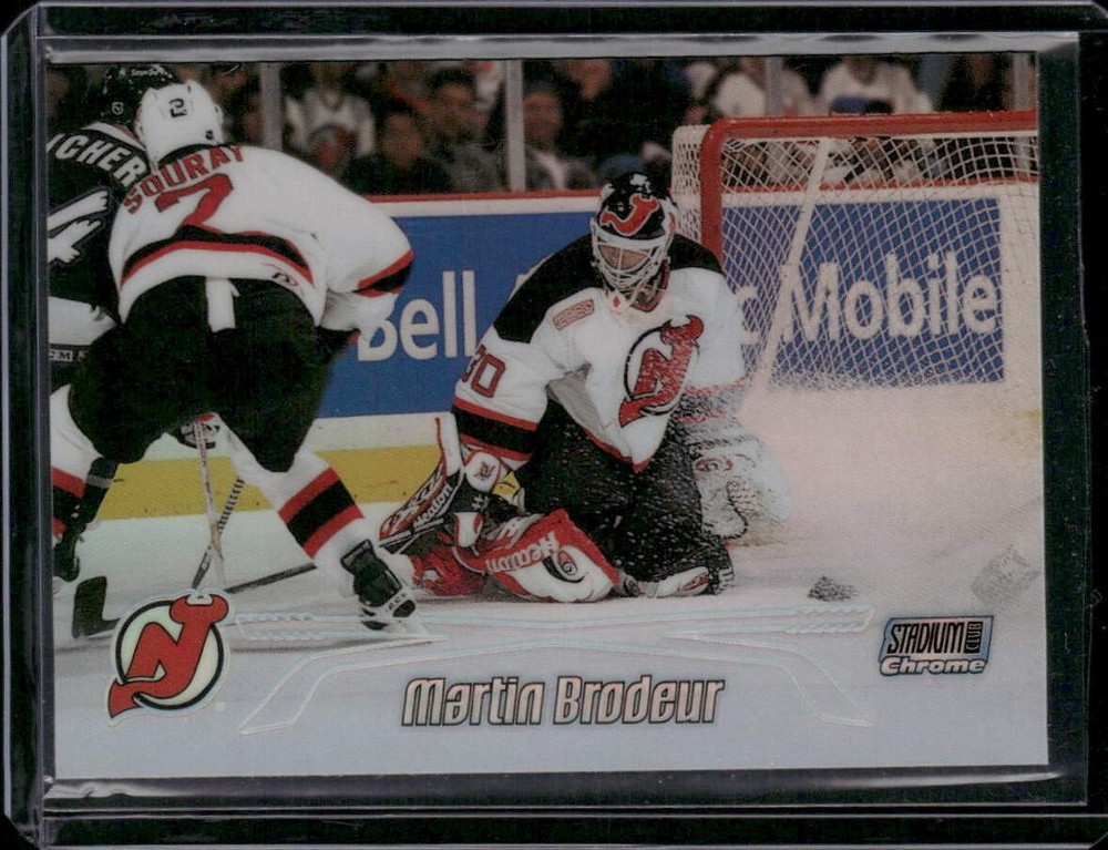 1999-00 Stadium Club #15 Martin Brodeur Chrome Refractor