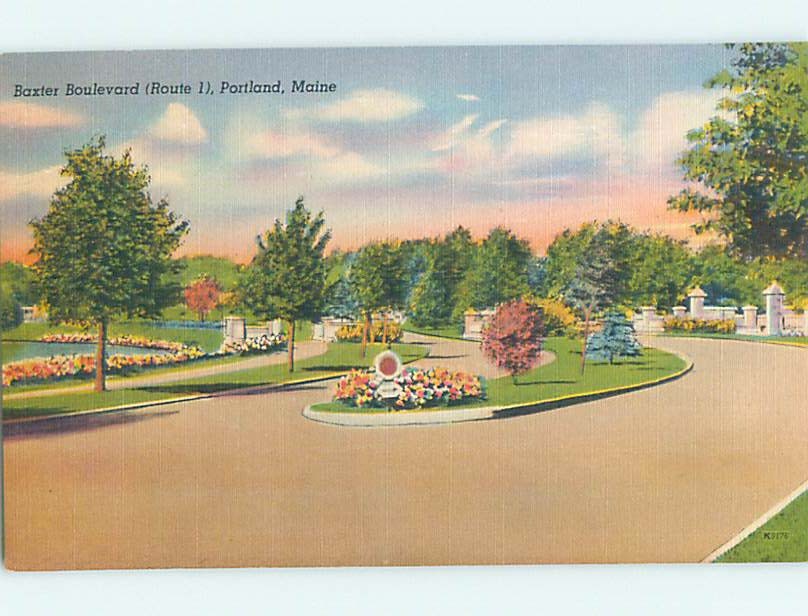 Linen BAXTER BOULEVARD Portland Maine ME HJ6993