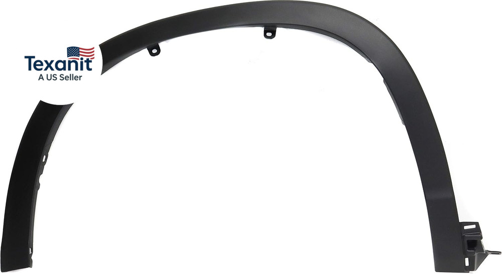 Fender Trim Compatible with 2014-2019 Toyota Highlander Front Driver Side Primed