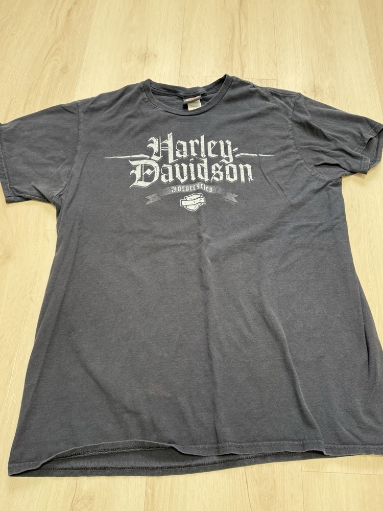 Men’s Size XL Harley Davidson Black Cotton T Shirt