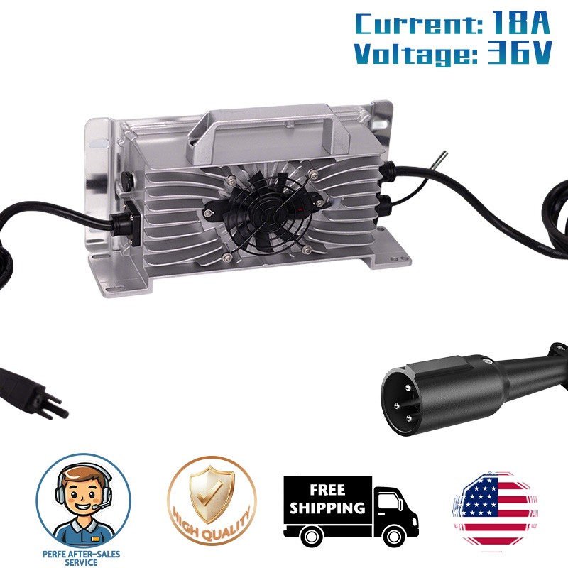 48V 15A Golf Cart Battery Charger for Club Car DS&2014-UP Precedent Tempo Onward