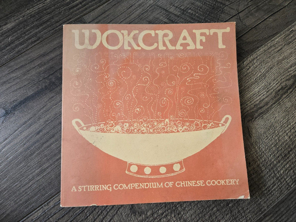 Wokcraft Cookbook by Violet Schafer and Charles Schafer 1972 Vintage PB