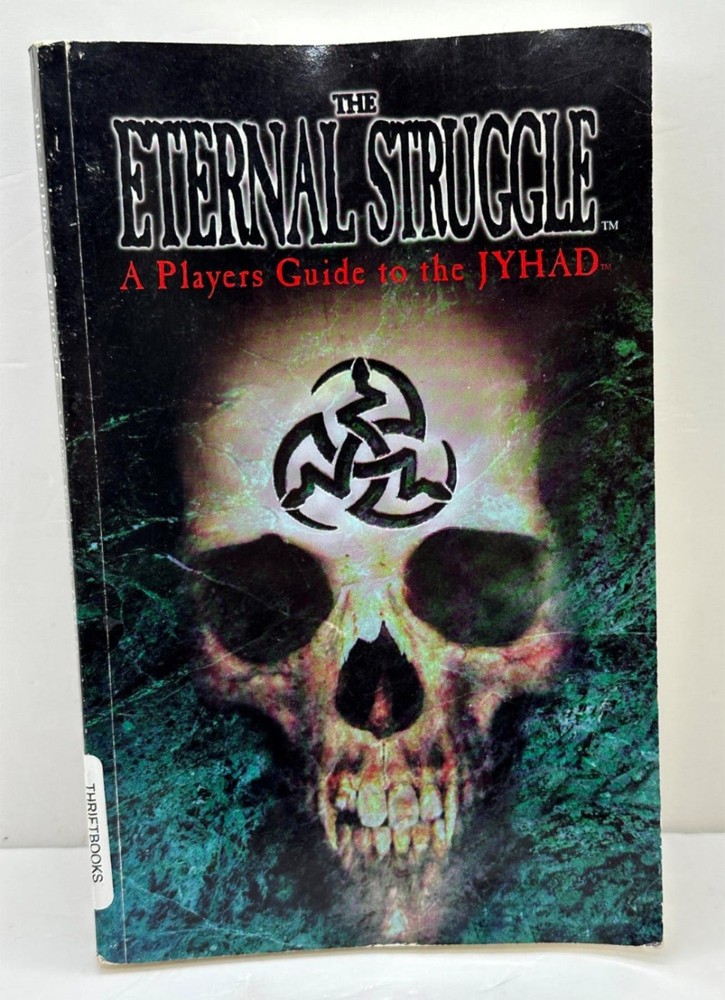 Vintage Jyhad Card Game Player's Guide The Eternal Struggle Paperback