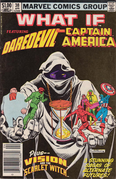 Daredevil & Captain America What If Vol 1 #38 FN Newsstand Marvel Comics