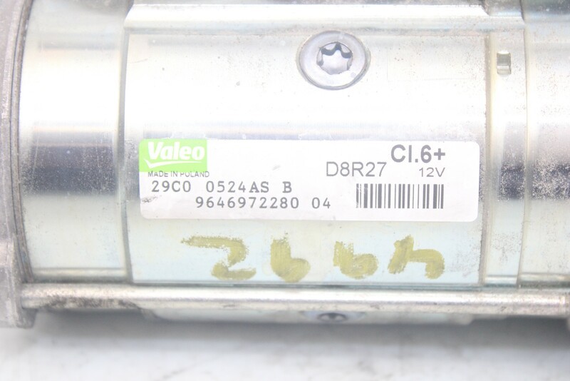 9646972280 Bracket Starter PEUGEOT 308 CC 2009 SPORT 2009 1560907
