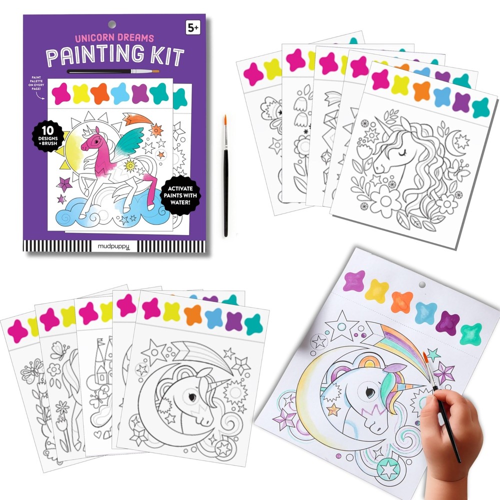 Mudpuppy Unicorn Magic – Painting Dreams, Dreams Kit