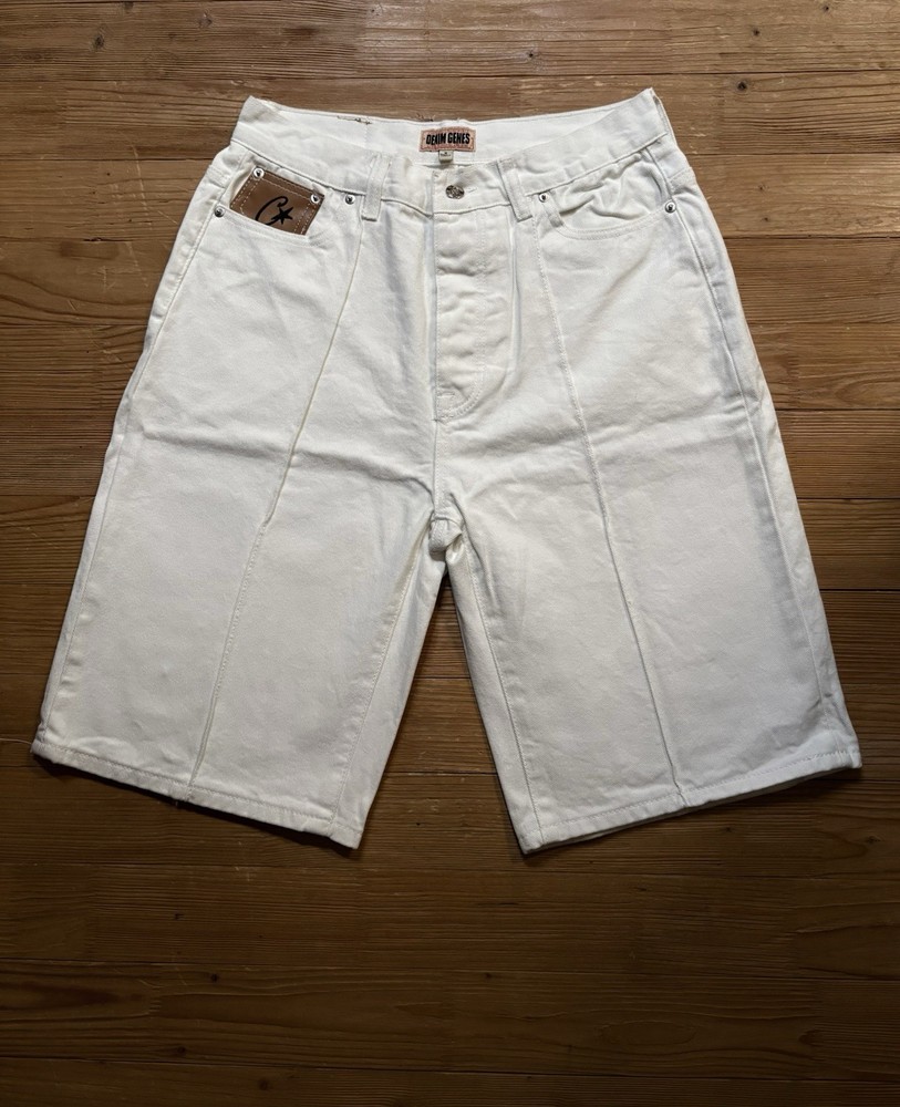Corteiz Alcatraz Baggy Denim Shorts – Size Large (44)