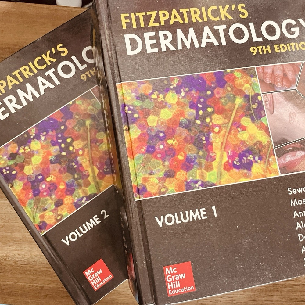 Fitzpatrick's Dermatology 9th Edition Volumes 1 & 2 Hardcover Sewon Kang