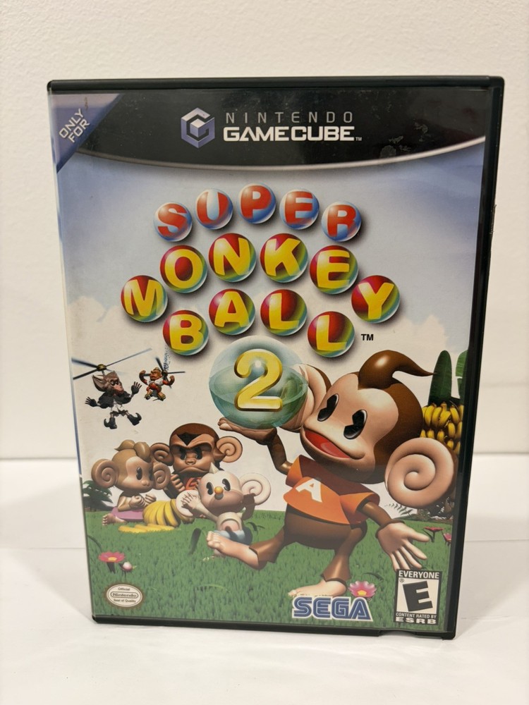 * Super Monkey Ball 2 (Nintendo GameCube GC, 2002) Complete CIB