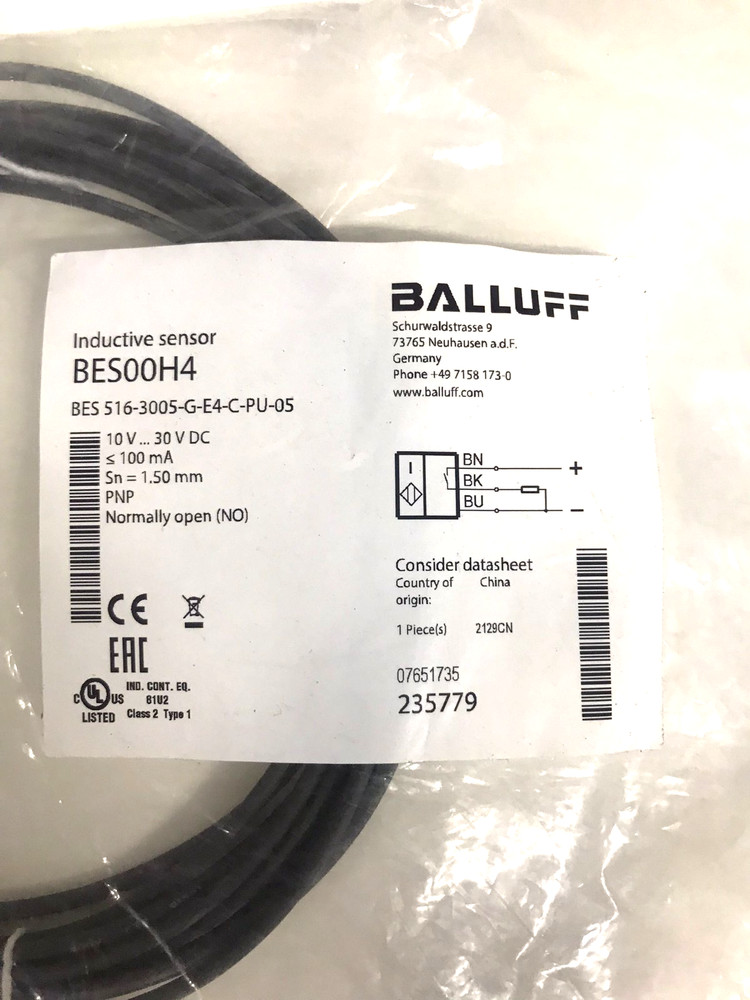 Balluff Bes00H4 / Bes 516-3005-G-E4-C-Pu-05