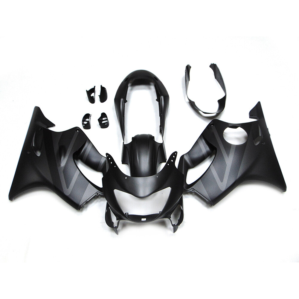 Injection Black Fairing Kit for 1999 2000 Honda CBR600F4 99 ABS Plastic Bodywork