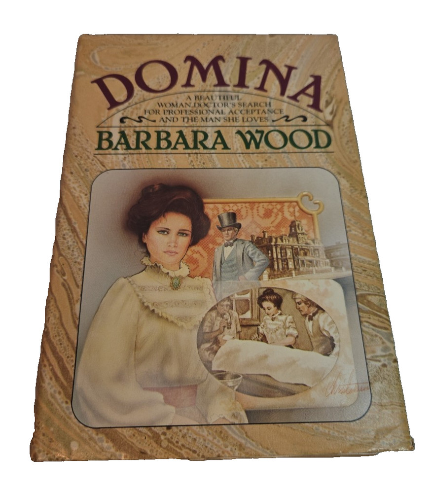 Domina by Barbara Wood (1983, Hardcover, Book Club Edition