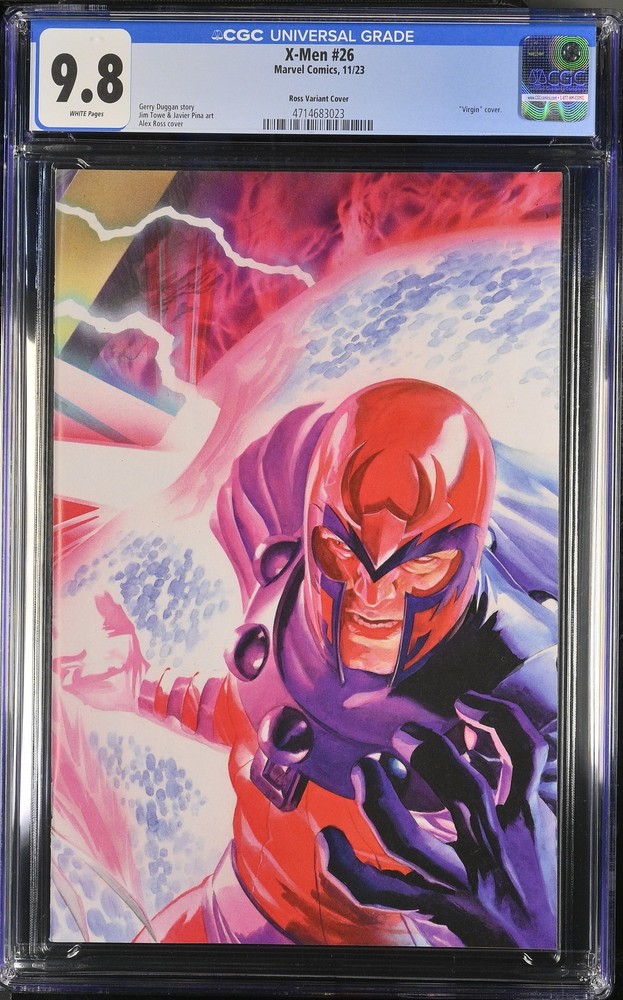 X-Men 26 CGC 9.8 Alex Ross Virgin Variant