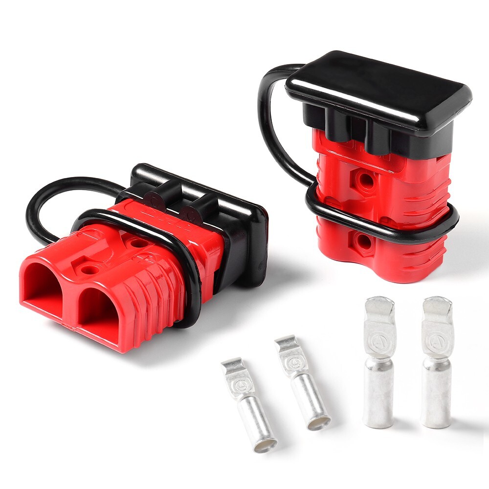 1Pair 175amps Car Battery Quick Connect Disconnect Plug Winch Connector 12-36V
