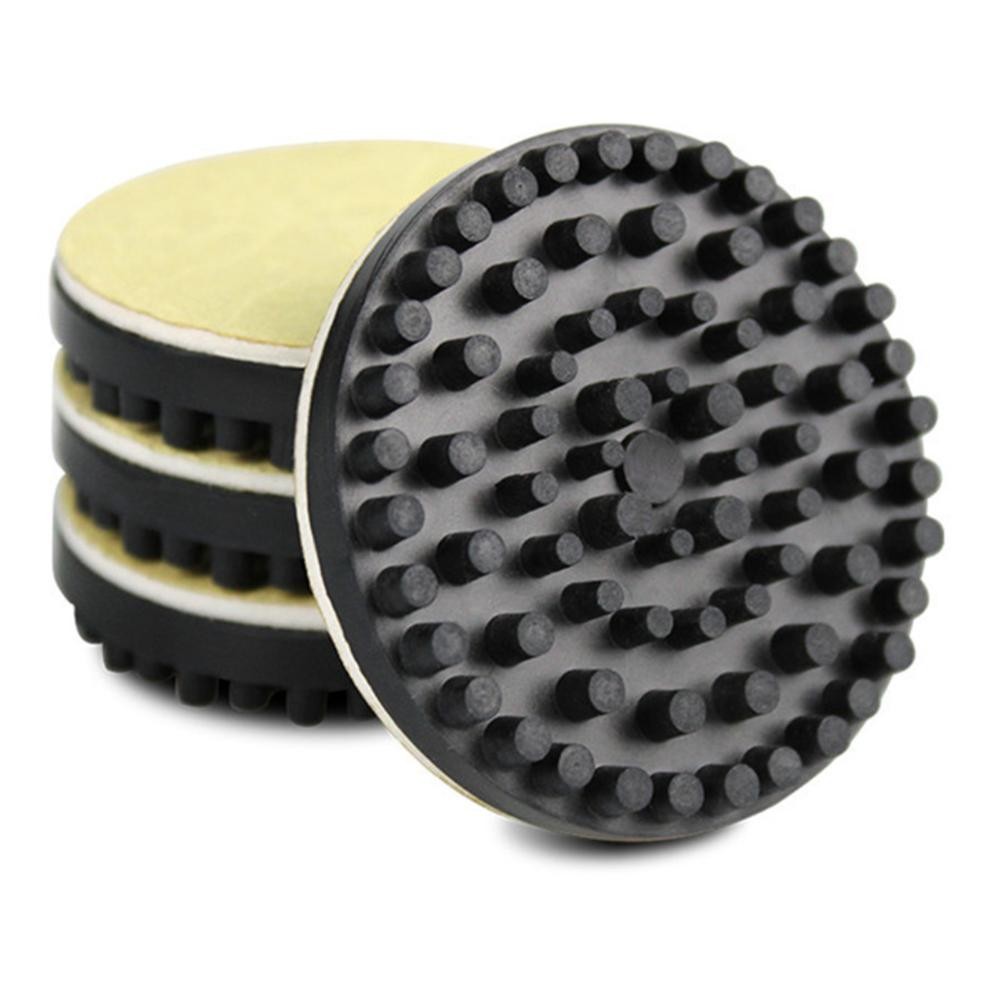 4-Pack 0.41in Rubber Turntable Isolation Feet for Vibration Damping