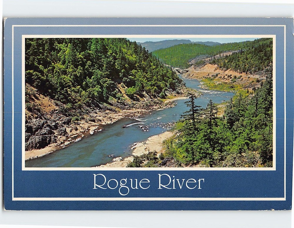 Postcard Rogue River Scenic Southern Oregon