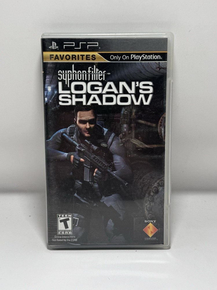 Syphon Filter: Logan's Shadow (Sony PSP, 2007) CIB