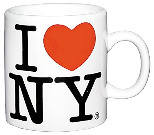 Torkia - Official I Love/Heart NY - Cermaic Mini Mugs - 4oz - White