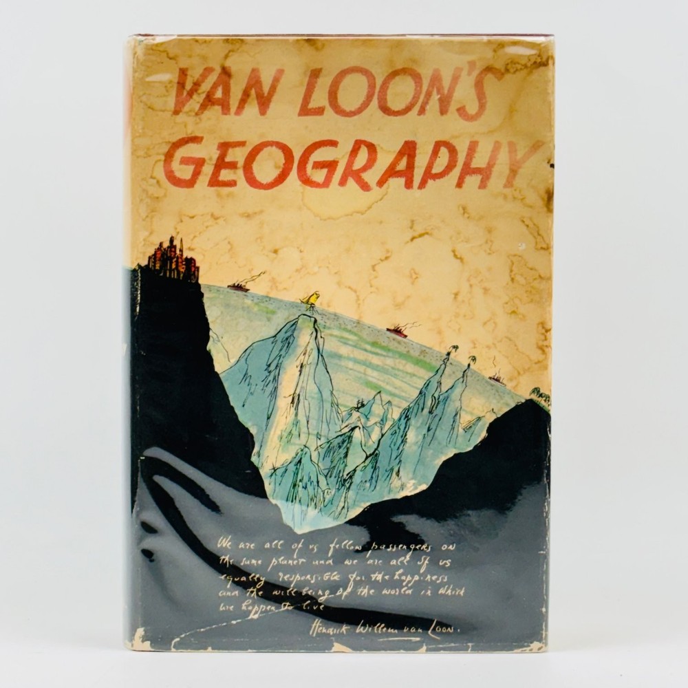Van Loon's Geography Hendrik Willem van Loon Maps 1932 First Edition Illustrated