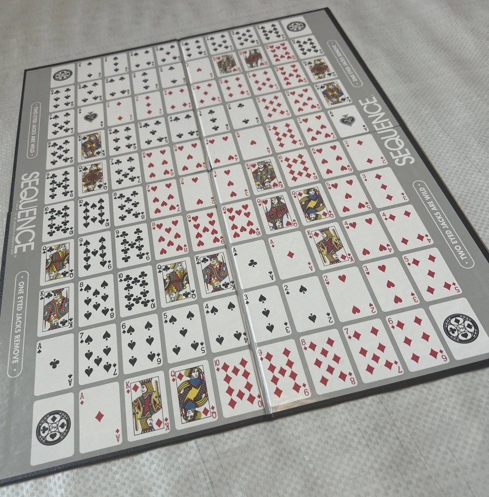 Sequence Replacement Game Board – Folding Board Only – Jax Strategy Game