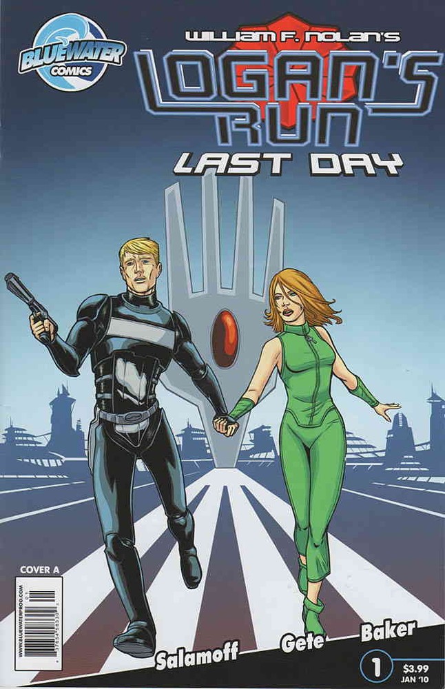 Logan's Run Bluewater #1 NM Last Day William F Nolan