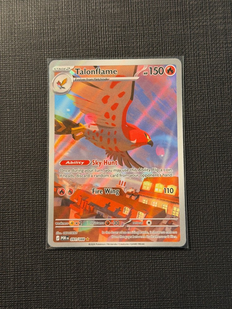 Talonflame 091/088 Me03: Perfect Order Holo