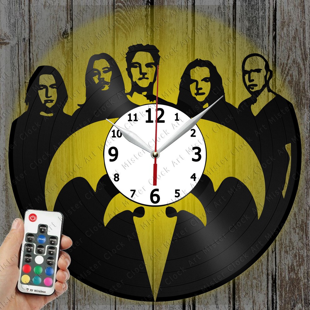 LED Clock Queensrÿche Record Clock Art Decor Original Gift 6650