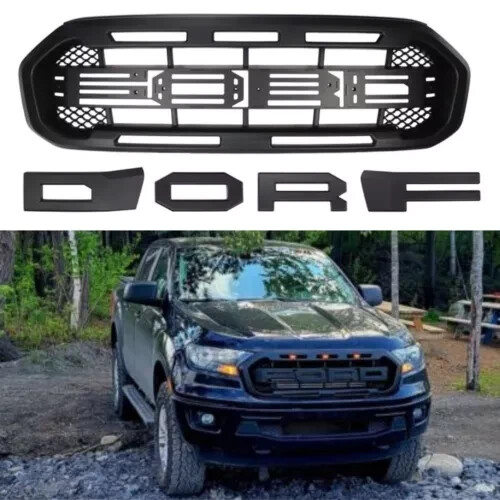 Ford Ranger XLT 19-23 Raptor Grille with LED Light Upgrade