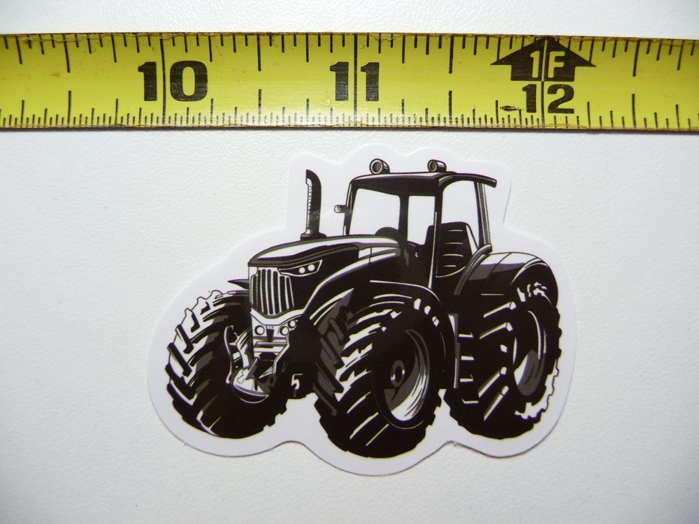 Dark Beauty Tractor Sticker Decal for Farm Country Ranch Life Farmer Support
