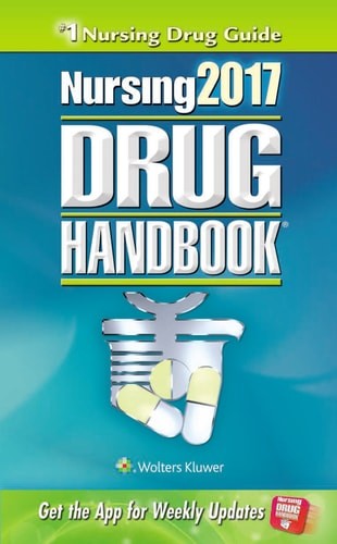 Nursing Drug Handbook 2017 by Wolters Kluwer, Good Book