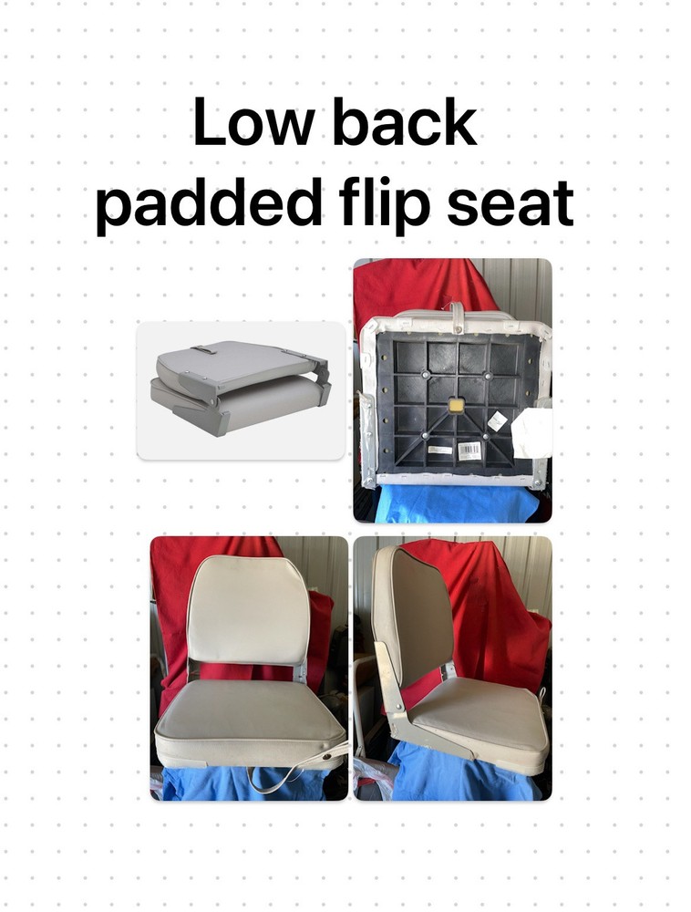 Fishing Boat Paddle with Flip-Up Seat for Comfort