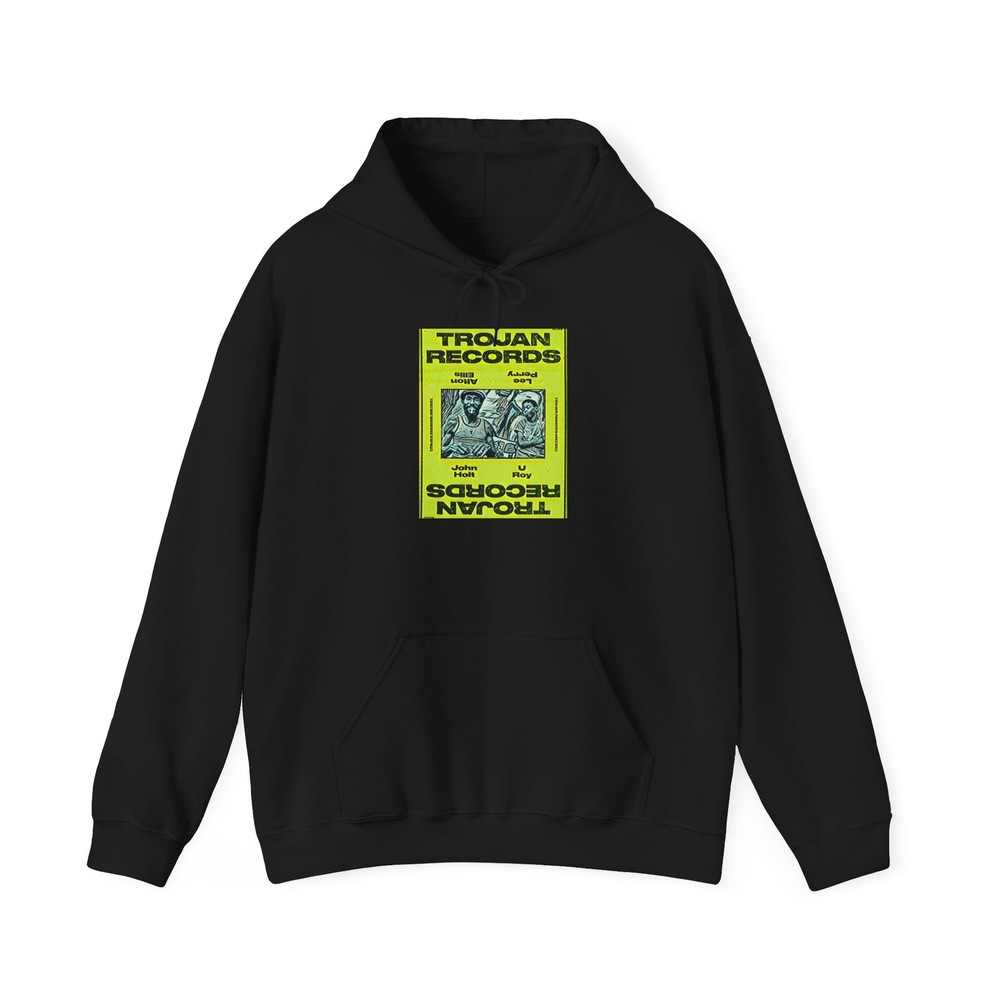 John Holt Trojan Records Graphic Print Unisex Heavy Blend Hoodie
