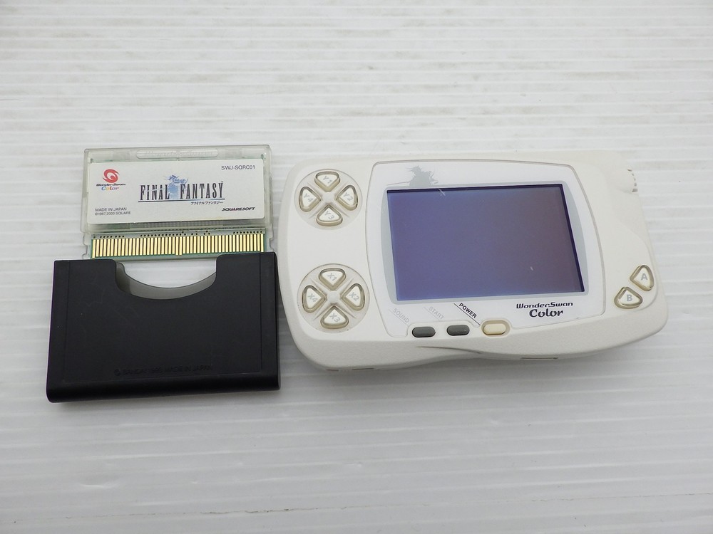WonderSwan Color Console Final Fantasy Edition (WSC-001) WonderSwa 9000025439831
