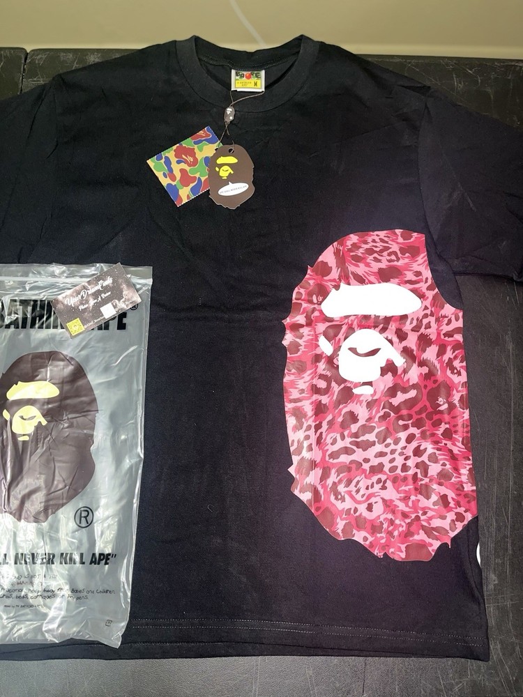 BAPE ABC Camo Big Ape Head T-Shirt Size Medium