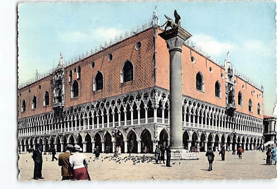 Postcard Ducal Palace Venice Italy