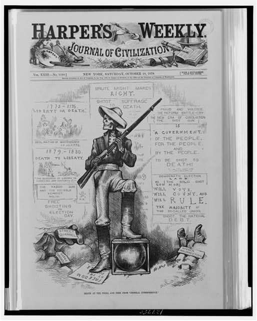 Solid Southern Shotgun,prevent Negroes from voting,African American Civil