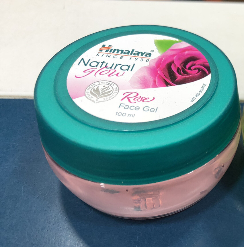 2 X Himalaya Herbals Natural Glow Rose Face Gel 100 ML New Launch FREE SHIP