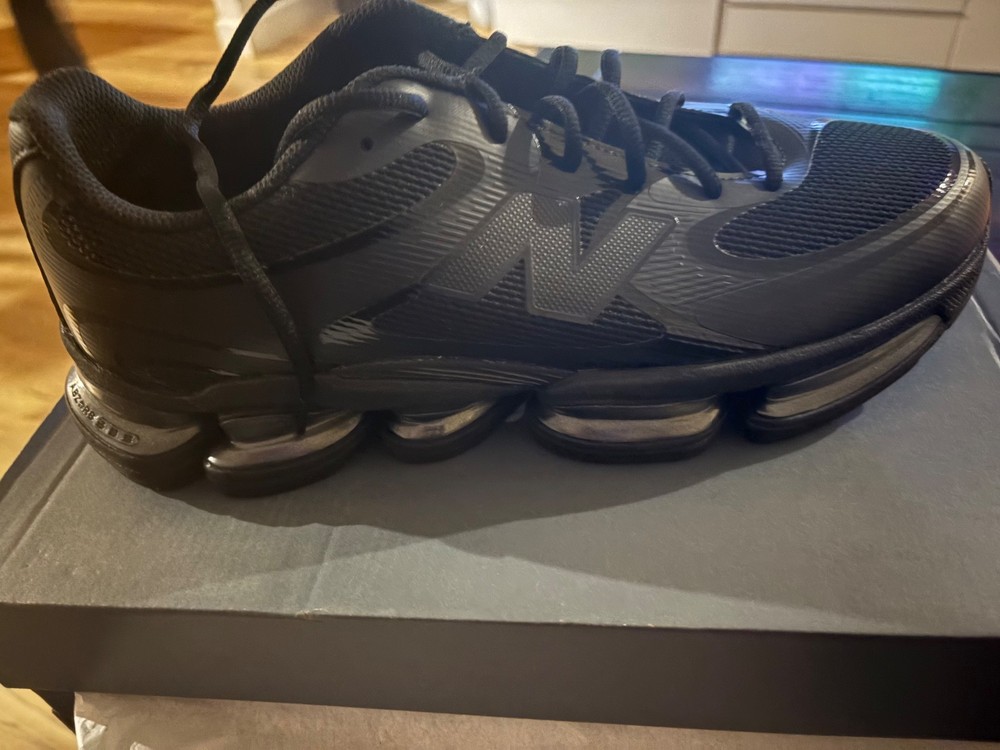Size 13 - New Balance 9060 Triple Black Suede